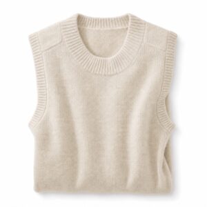 Papplewick Knitted Vest — MANNDIIP knitwear, product photograph
