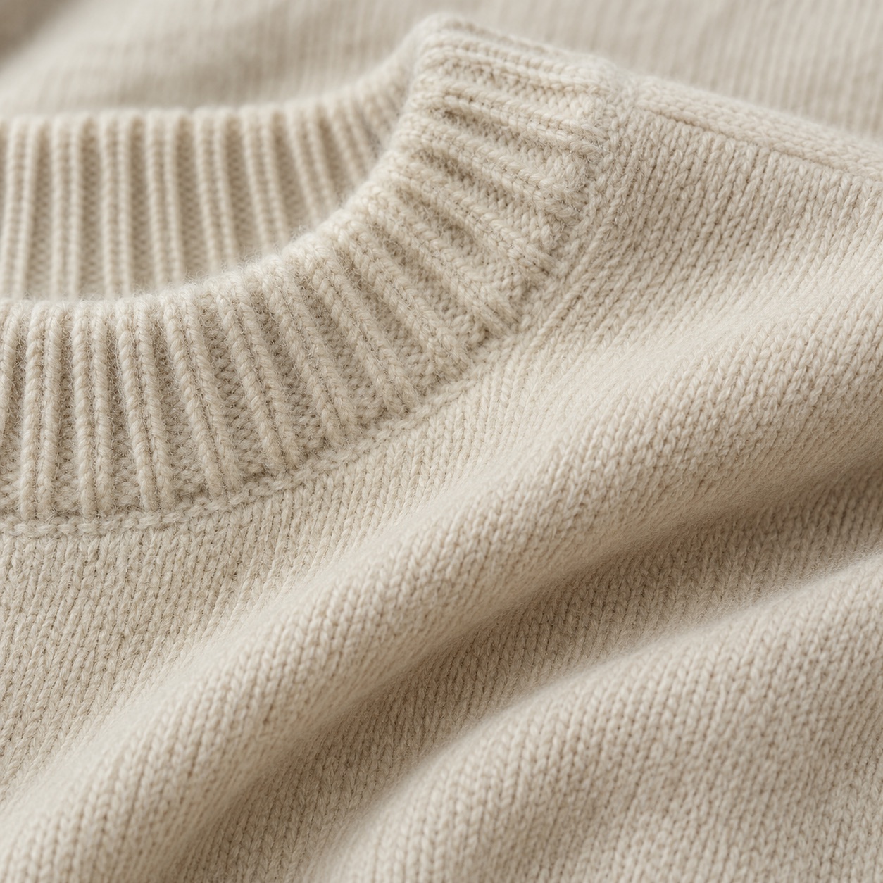 Wollaton Lambswool Jumper — MANNDIIP knitwear, product photograph