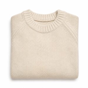 Wollaton Lambswool Jumper — MANNDIIP knitwear, product photograph
