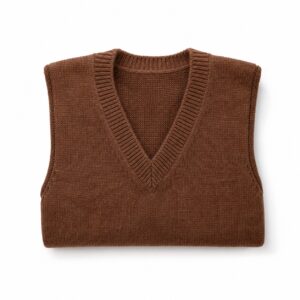 Sneinton Knitted Vest — MANNDIIP knitwear, product photograph