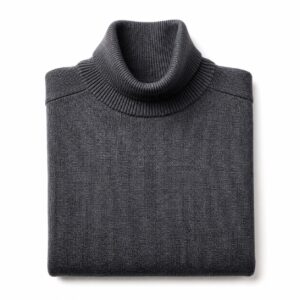 Arnold Roll Neck Jumper — MANNDIIP knitwear, product photograph