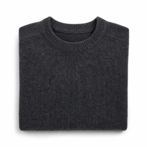 Trent Lambswool Jumper — MANNDIIP knitwear, product photograph