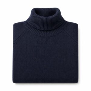 Bestwood Roll Neck Jumper — MANNDIIP knitwear, product photograph