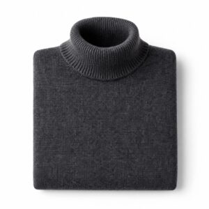 Carlton Roll Neck Jumper — MANNDIIP knitwear, product photograph