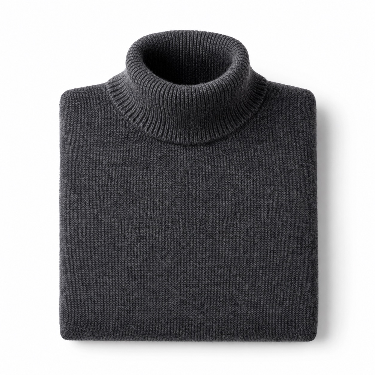 Carlton Roll Neck Jumper — MANNDIIP knitwear, product photograph