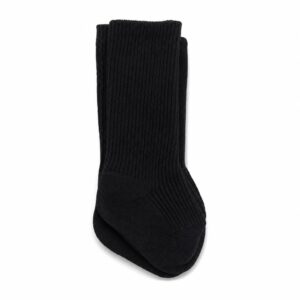 Papplewick Ribbed Crew Sock — MANNDIIP knitwear, product photograph