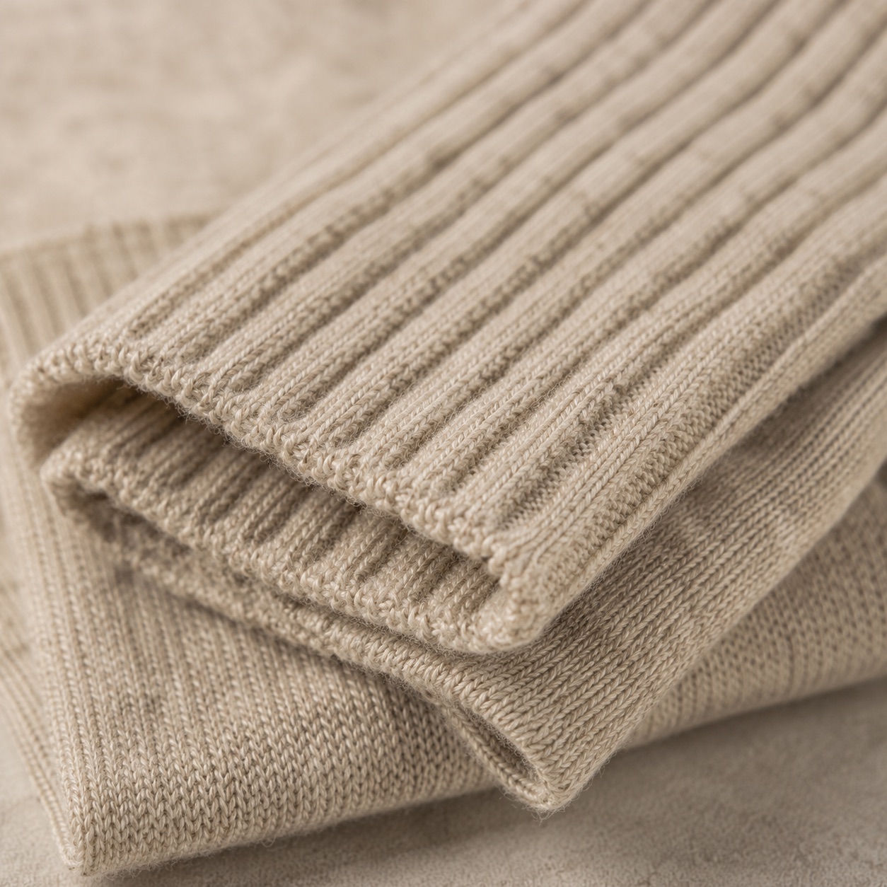 Sherwood Knee-High Sock — MANNDIIP knitwear, product photograph