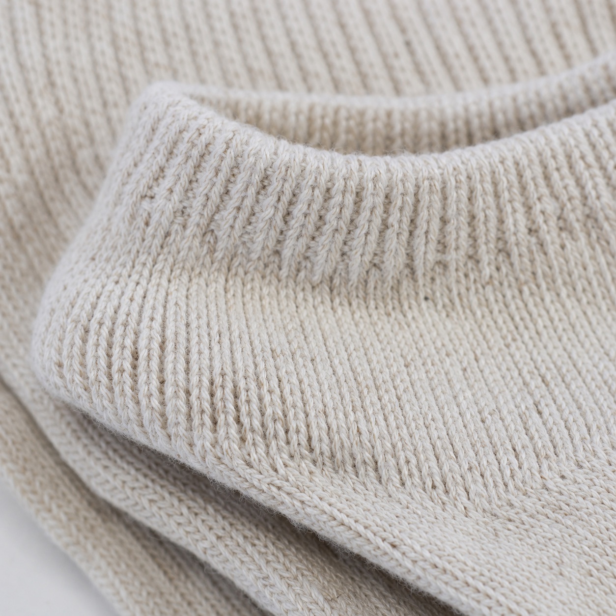 Radford No-Show Sock — MANNDIIP knitwear, product photograph