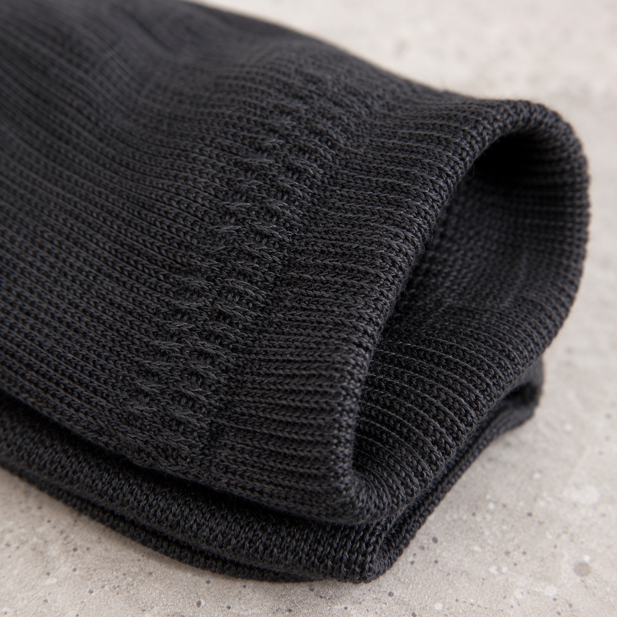Trent No-Show Sock — MANNDIIP knitwear, product photograph