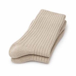 Beeston Ribbed Tights — MANNDIIP knitwear, product photograph