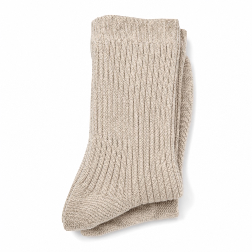 Sneinton Wool Blend Tights — MANNDIIP knitwear, product photograph
