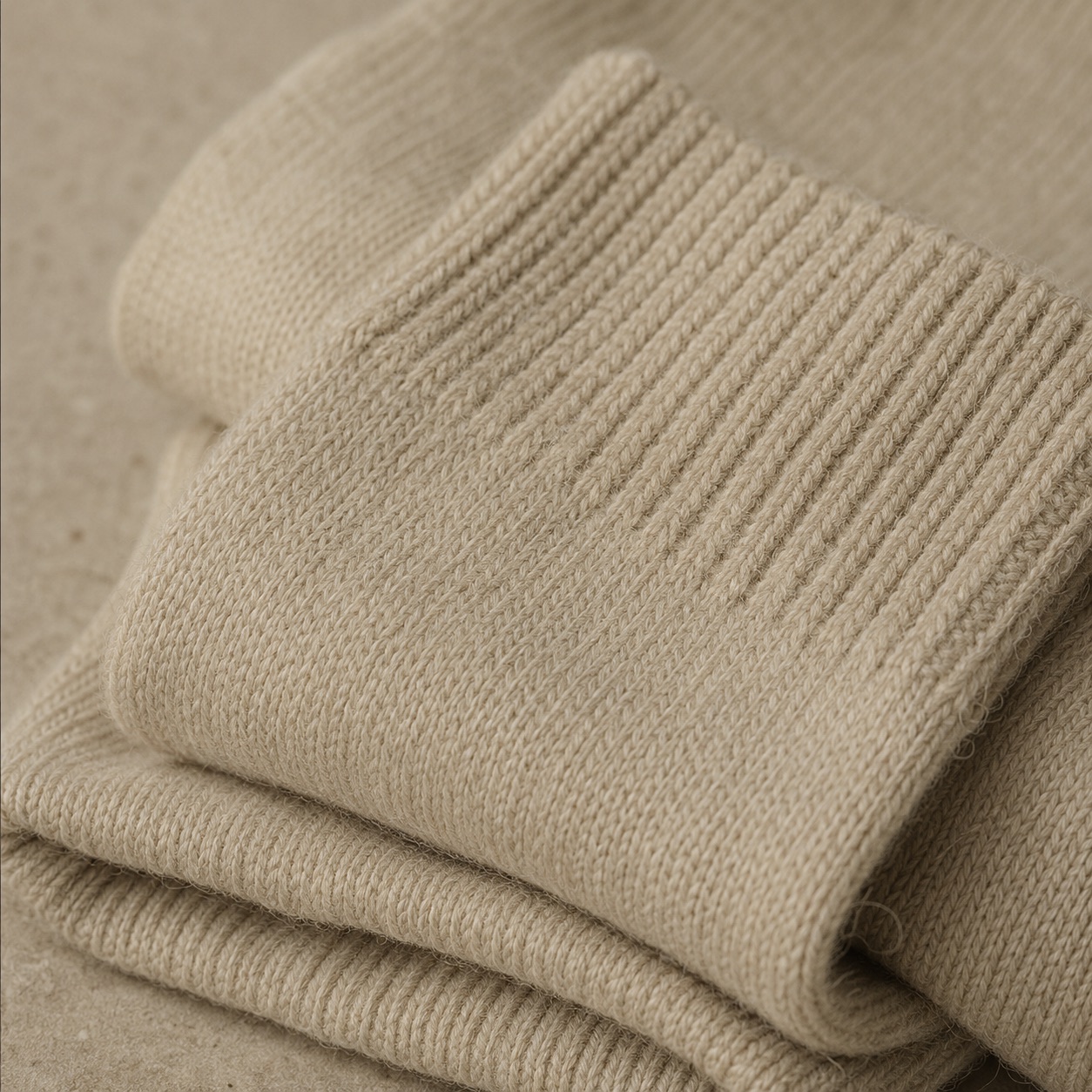 Lenton Wool Blend Tights — MANNDIIP knitwear, product photograph