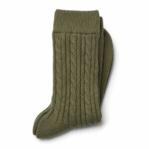Bulwell Cable Knit Tights — MANNDIIP knitwear, product photograph